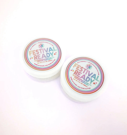 Festival Ready Biodegradable Glitter Gel