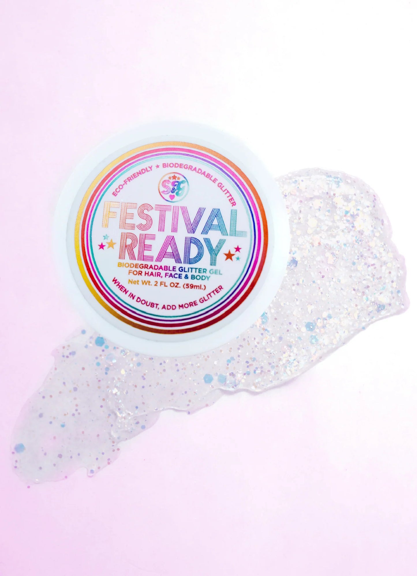 Festival Ready Biodegradable Glitter Gel