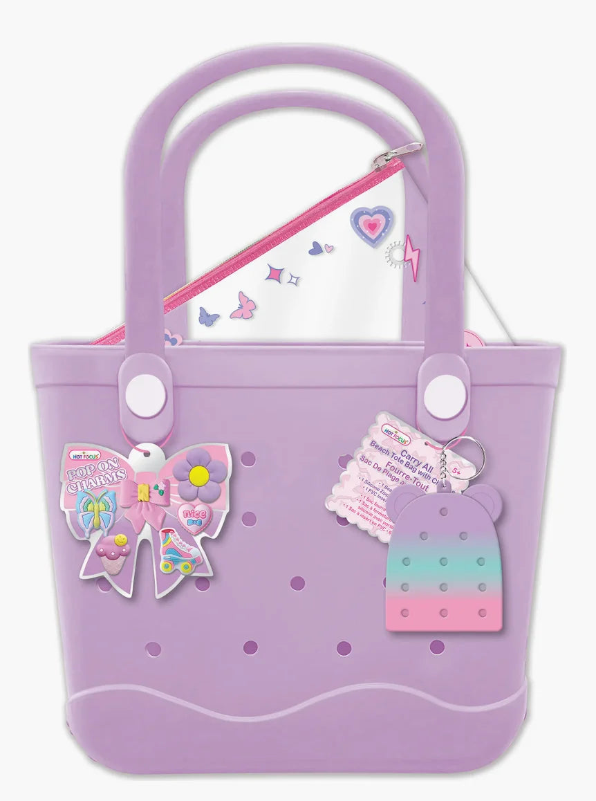 Bowtiful Tote Bag with Charms