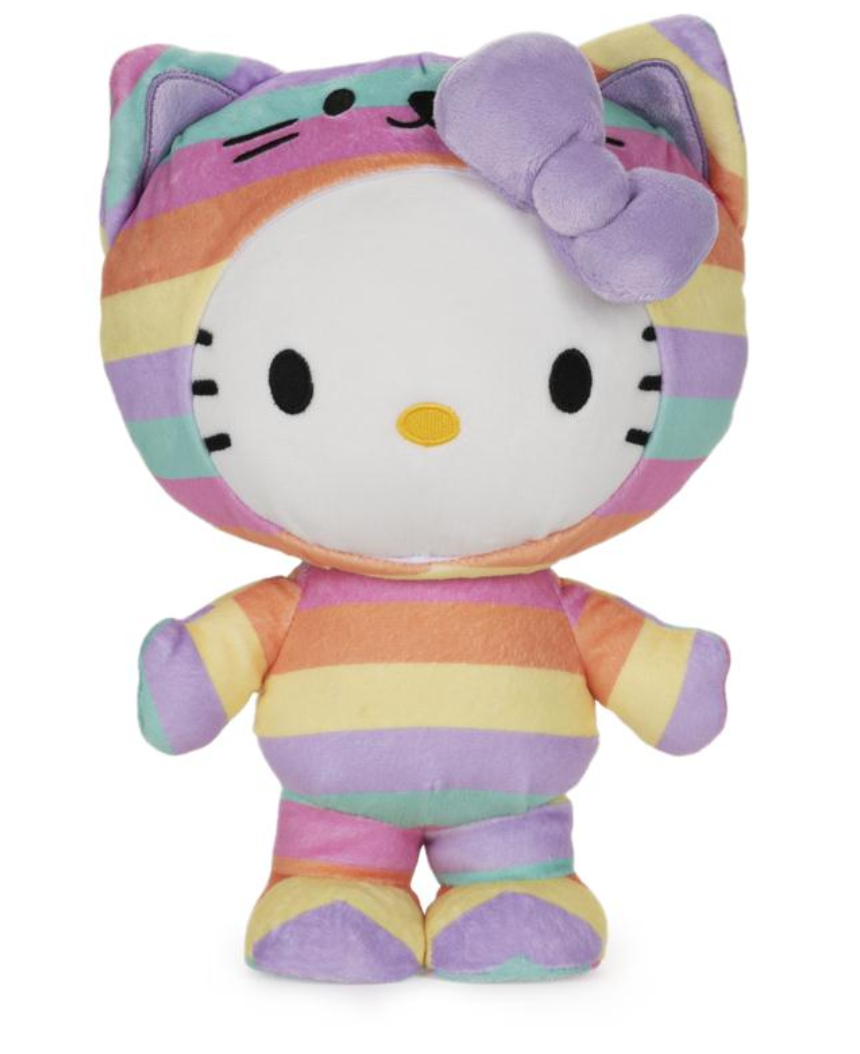 Hello Kitty in Rainbow Outfit, 9.5"