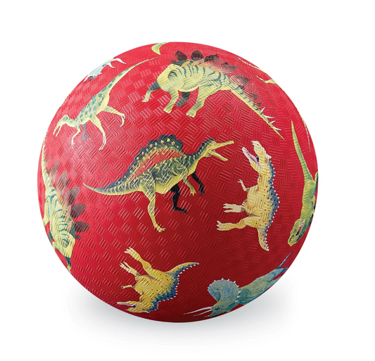 Dinosaurs Red 7" Playground Ball