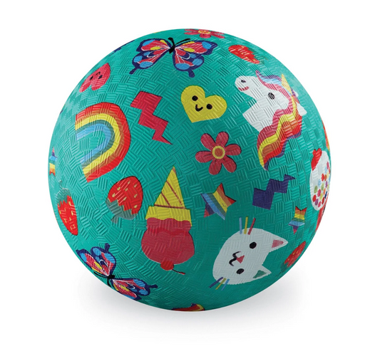 Smiley 7" Playground Ball