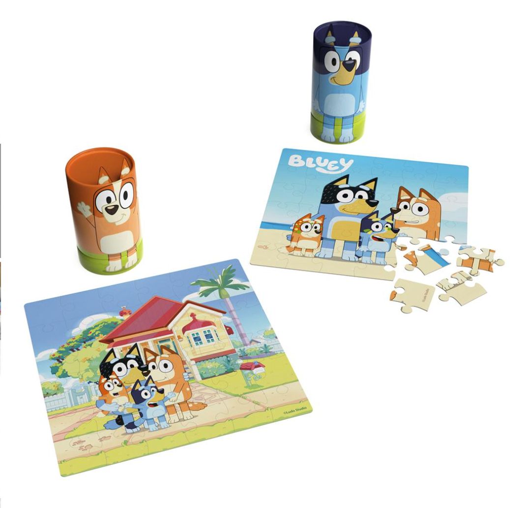 Bluey 36 pc Puzzle 2 Pack