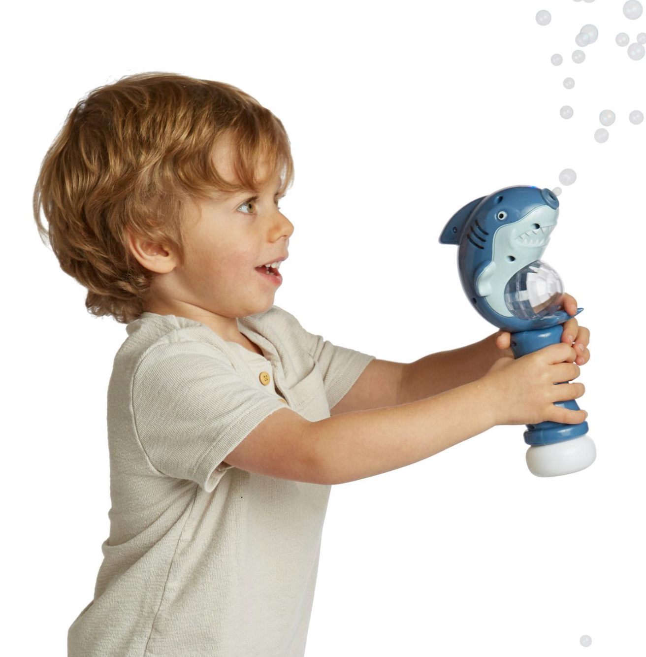LED Shark Bubble Wand