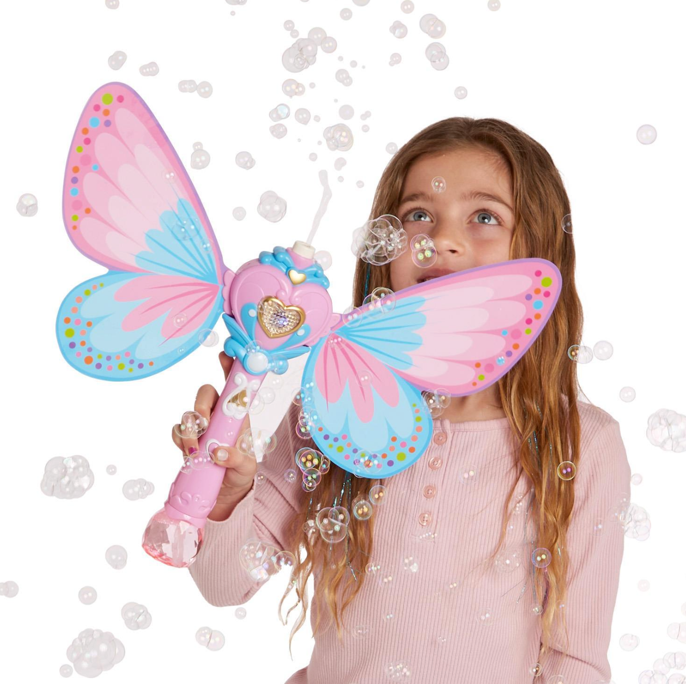 LED Fairy Butterfly Bubble Wand