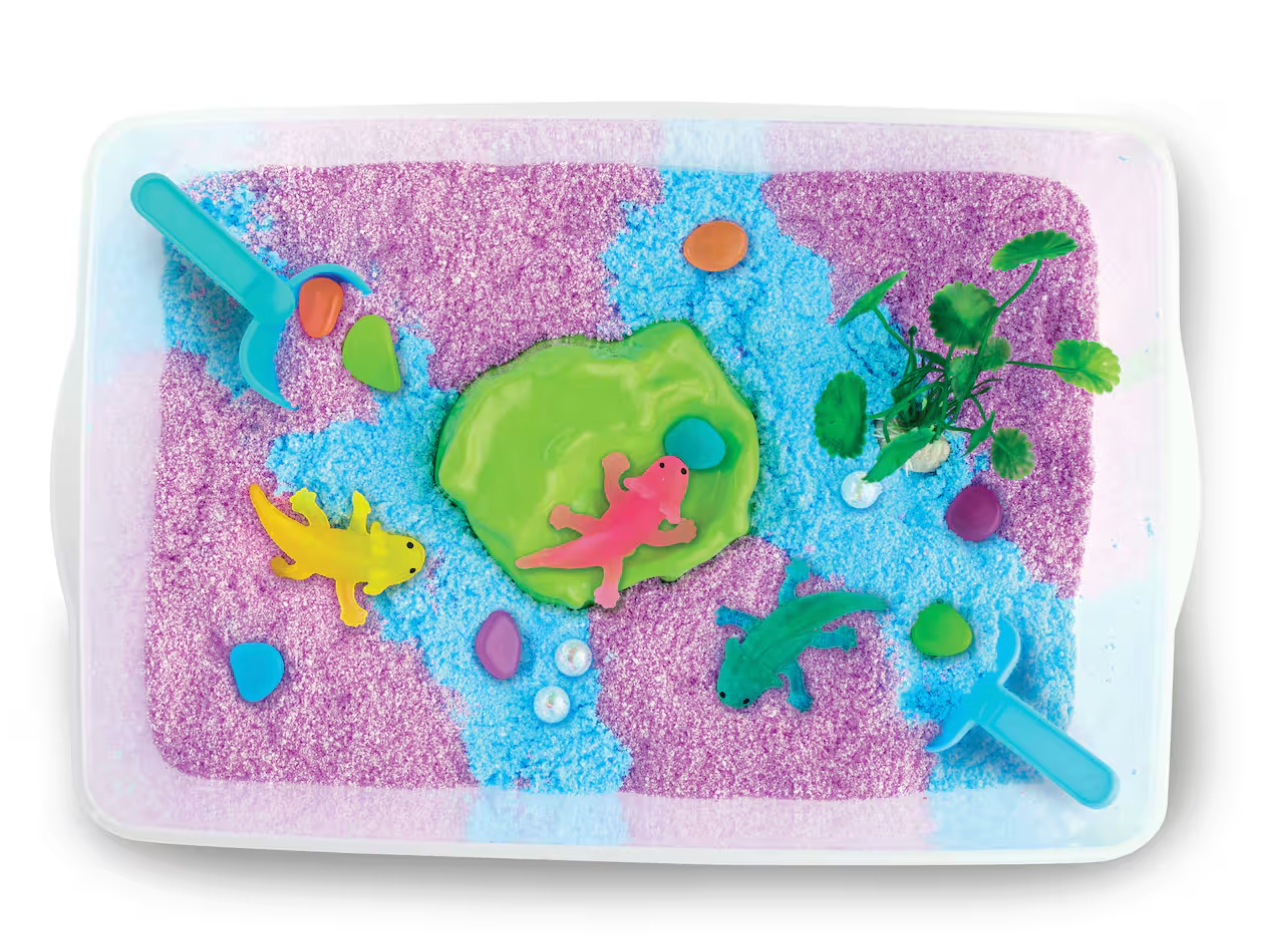Axolotl Sensory Bin