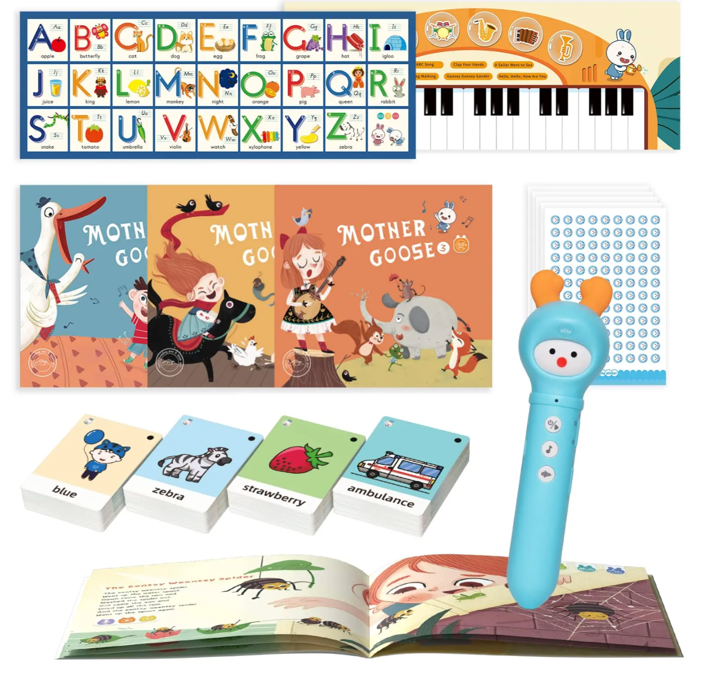 Alilo Interactive Reading Pen Set