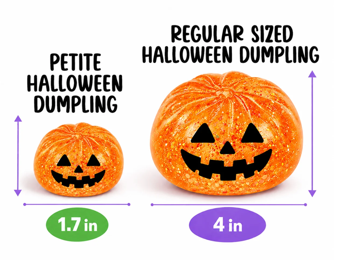 Mini Spooky Halloween Dumplings