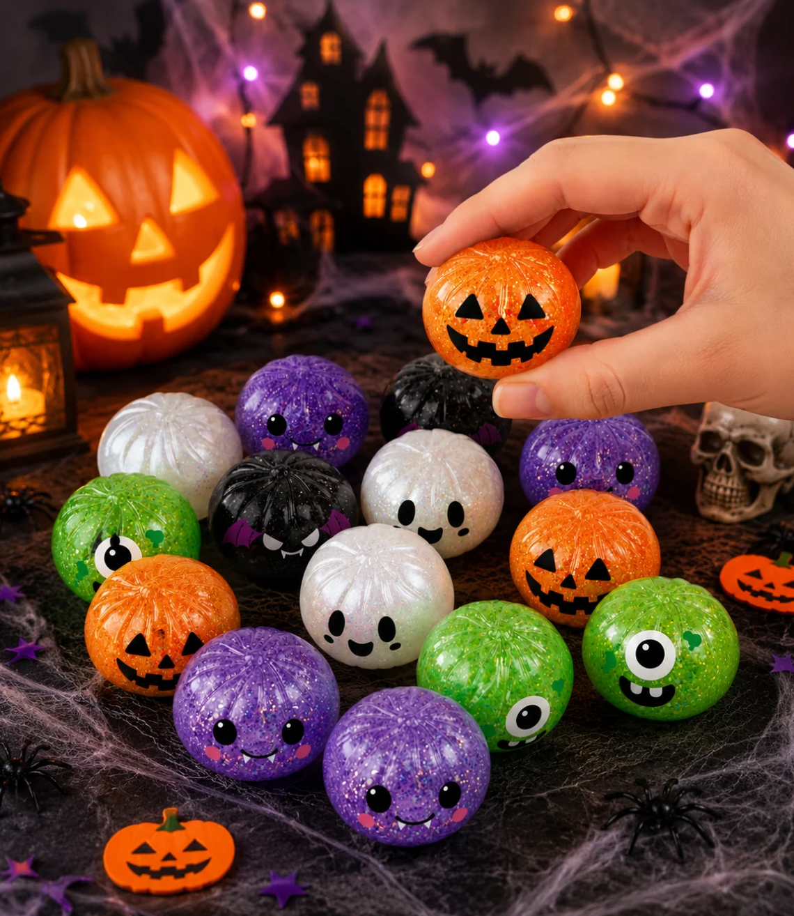 Mini Spooky Halloween Dumplings