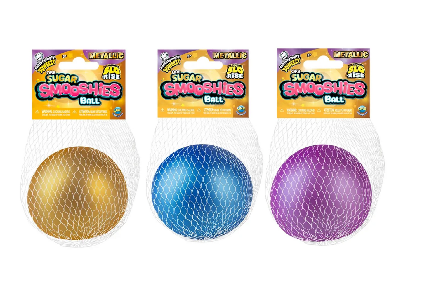 Sugar Smooshies Metallic Ball