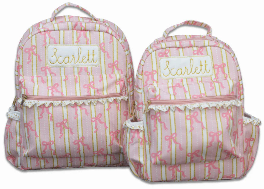 Sugar Bee Pink Bow Backpack