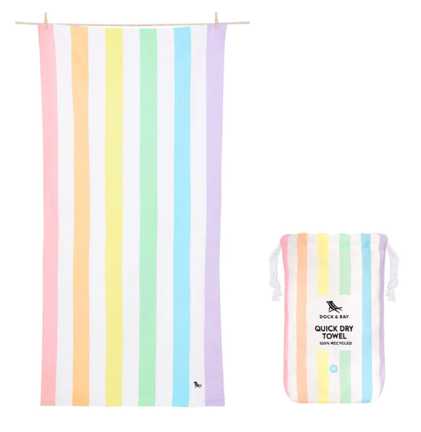 Unicorn Waves Quick Dry Beach Towel