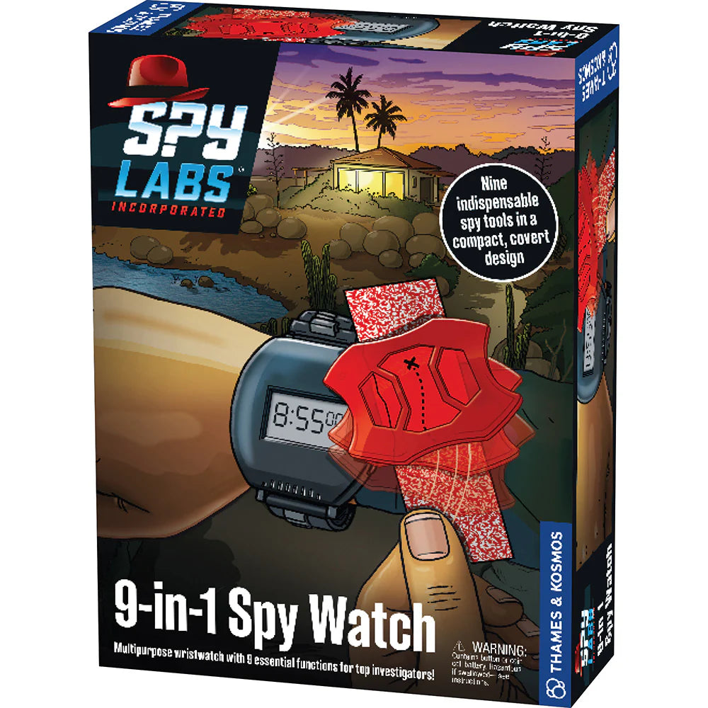 Spy Labs 9-in-1 Spy Watch