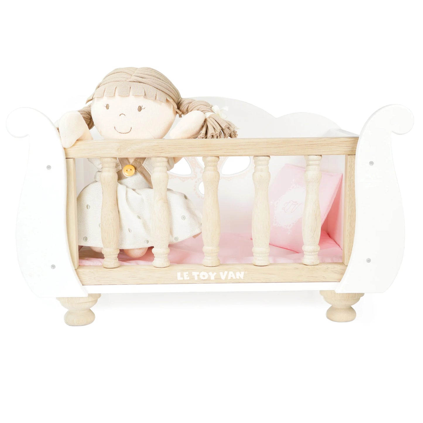 Wooden Doll Cot