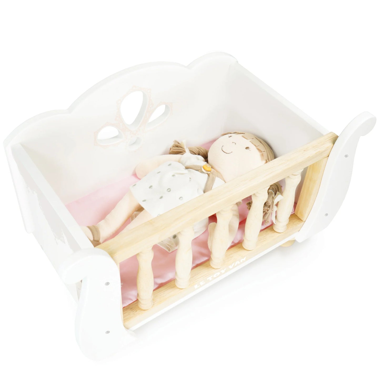 Wooden Doll Cot