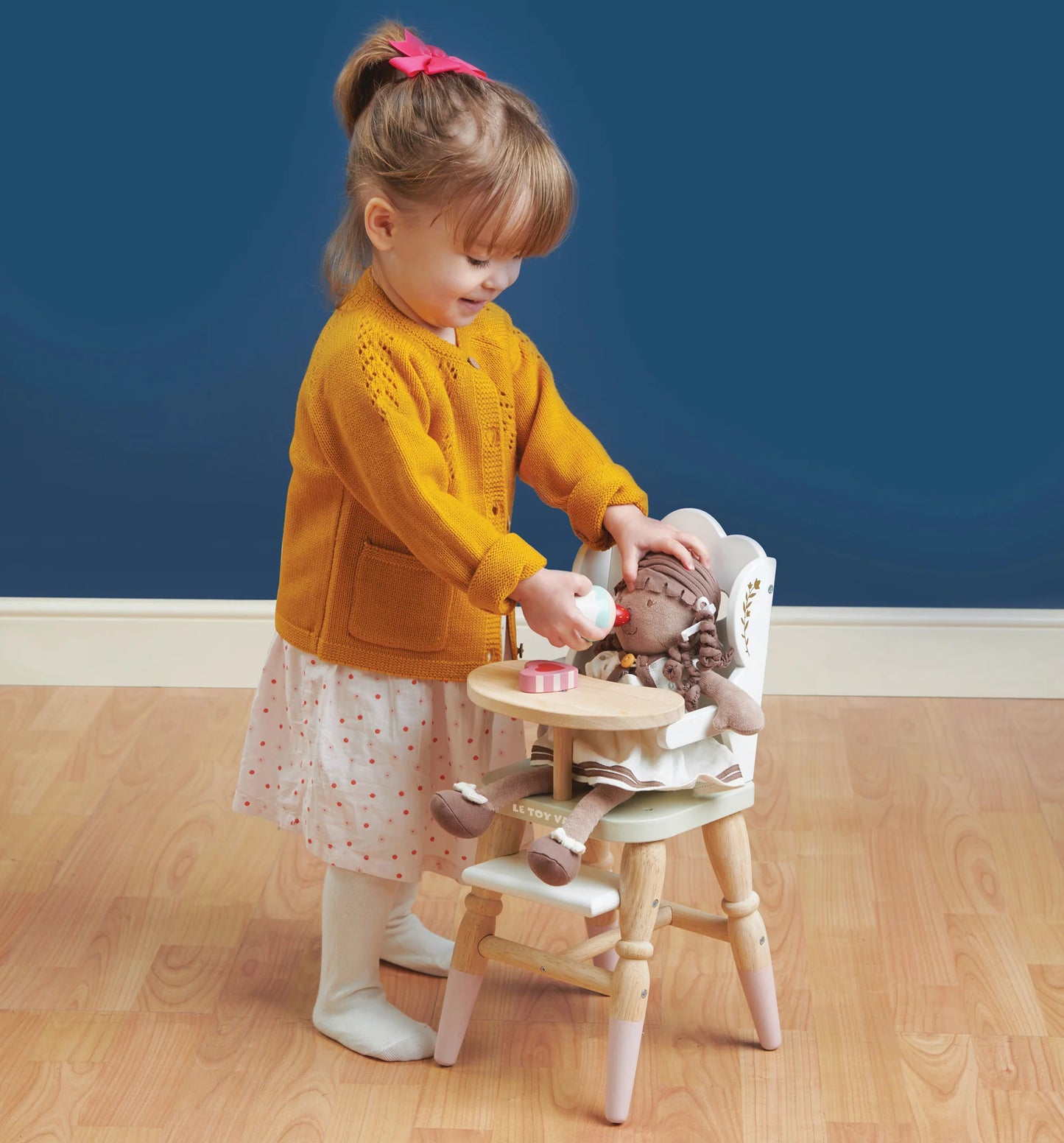 Wooden Doll High Chair