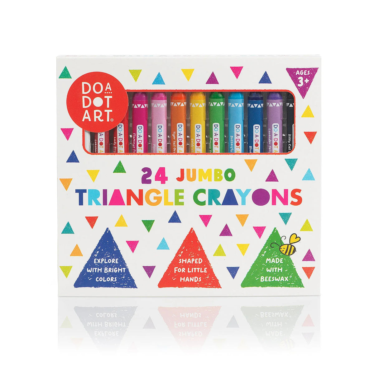 Jumbo Triangle Beeswax Crayons