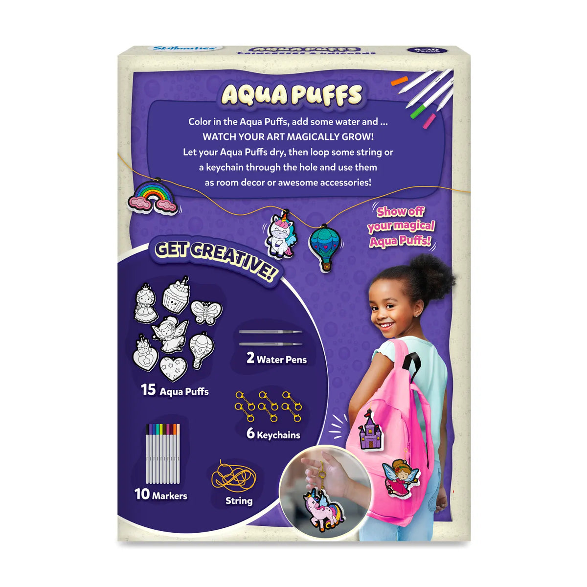 Aqua Puffs Princesses & Unicorns