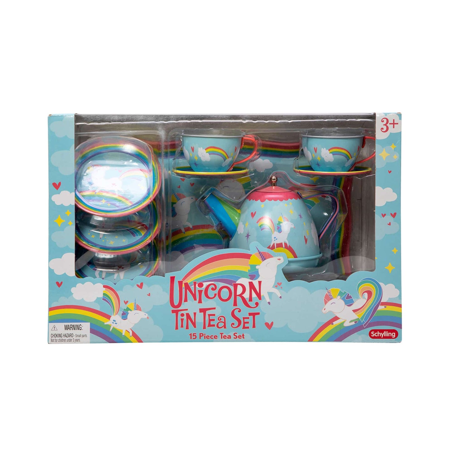 Unicorn Tin Tea Set