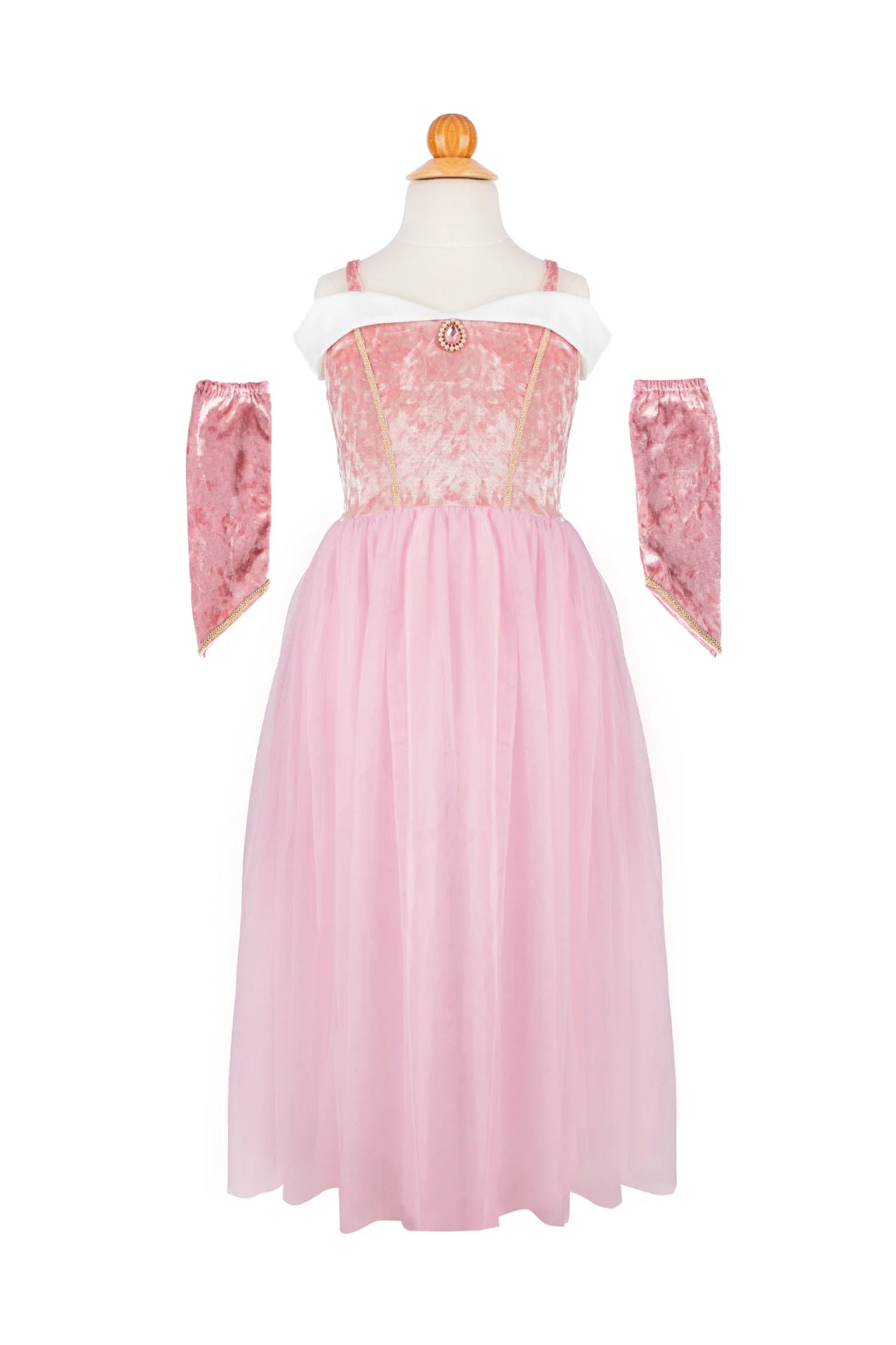 Velvety Soft Sweetheart Princess Gown