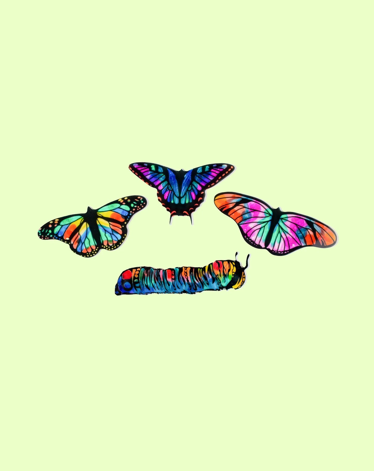 Butterfly Friends Windowscape Art Kit