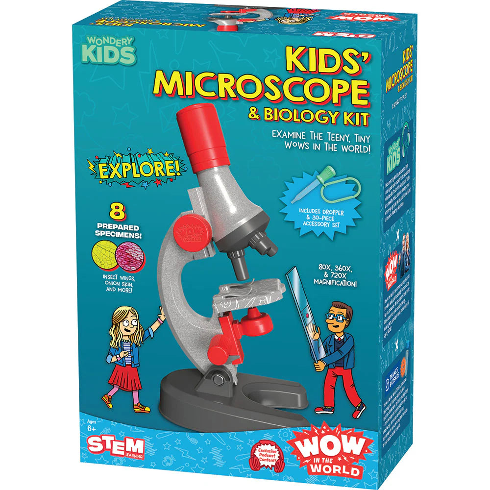 Wow in the World: Kids’ Microscope & Biology Kit