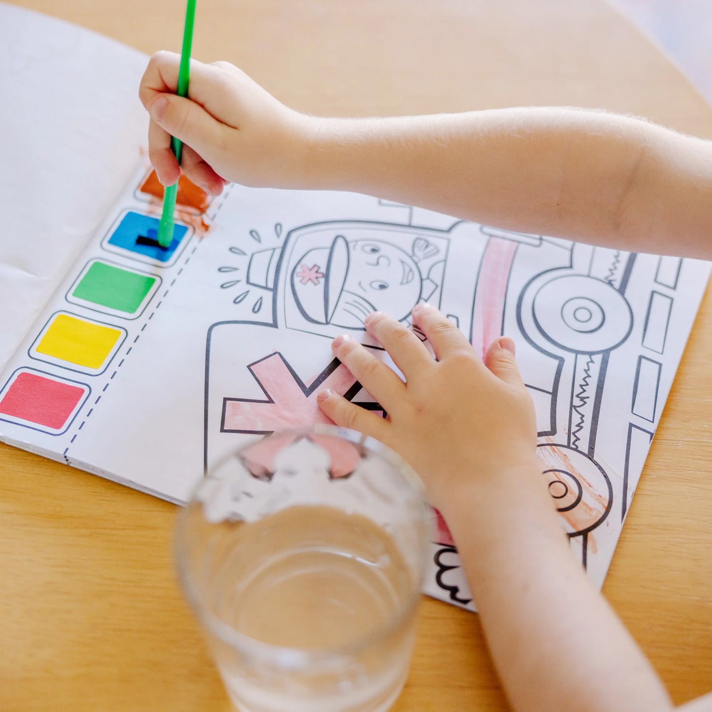 Paint With Water Vehicles