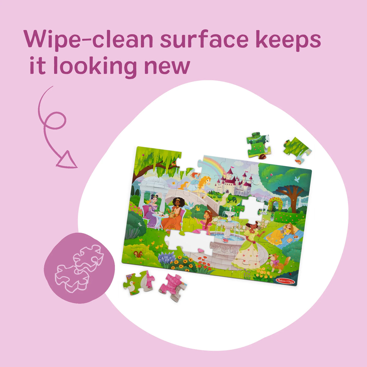 Fairy Tale Castle Floor Puzzle