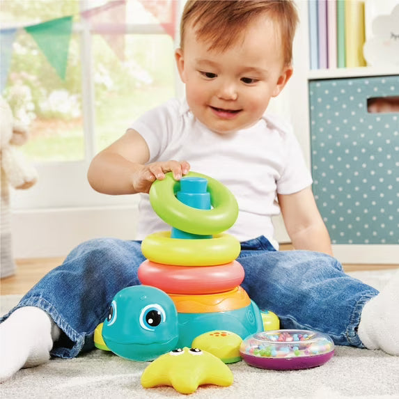 Kidoozie Bump Around Stacking Turtle