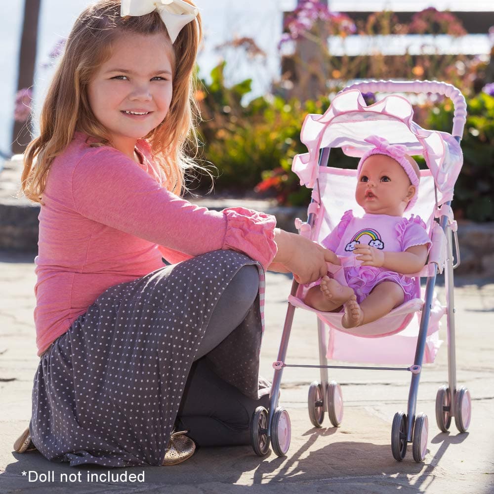 Pink Hearts Shade Stroller