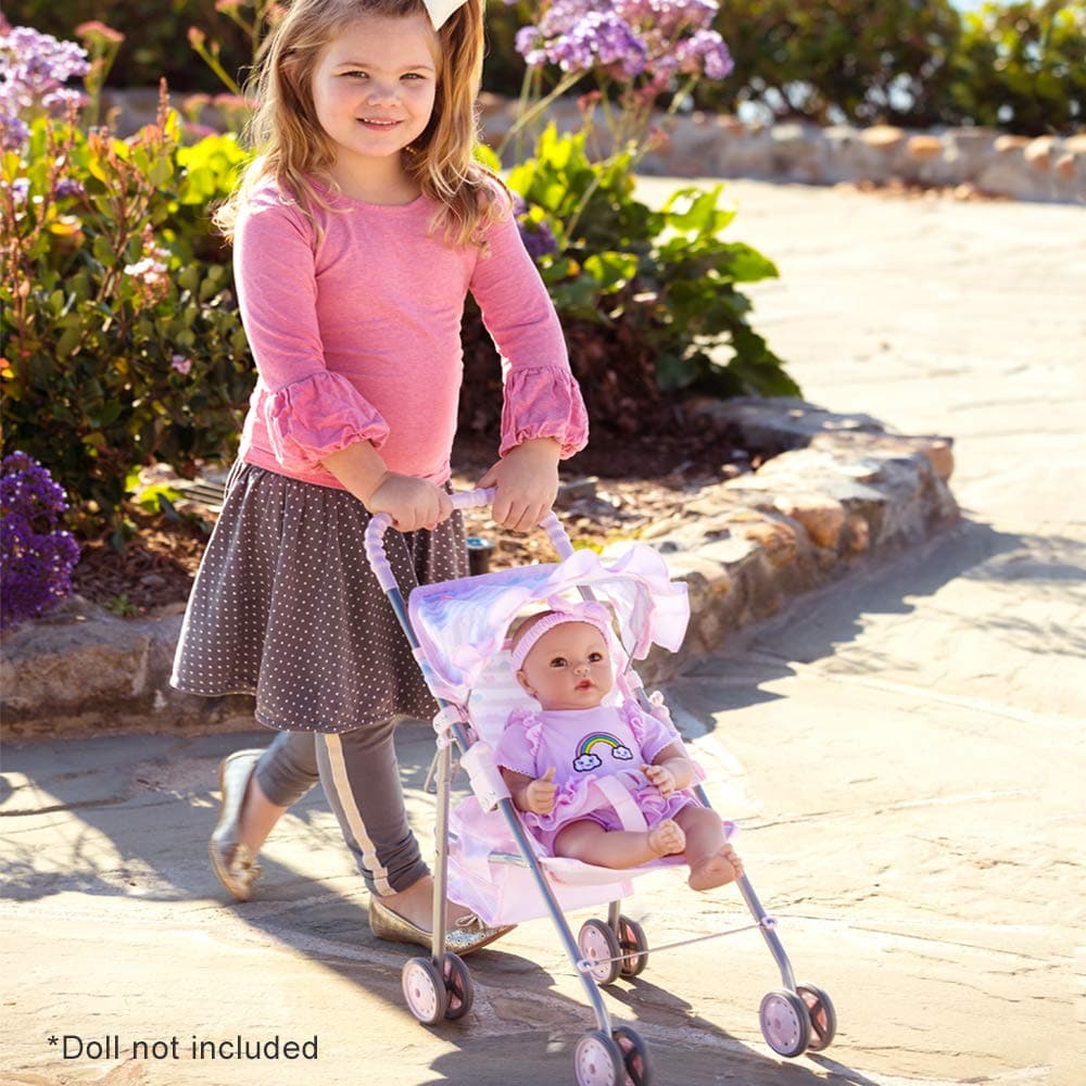 Pink Hearts Shade Stroller