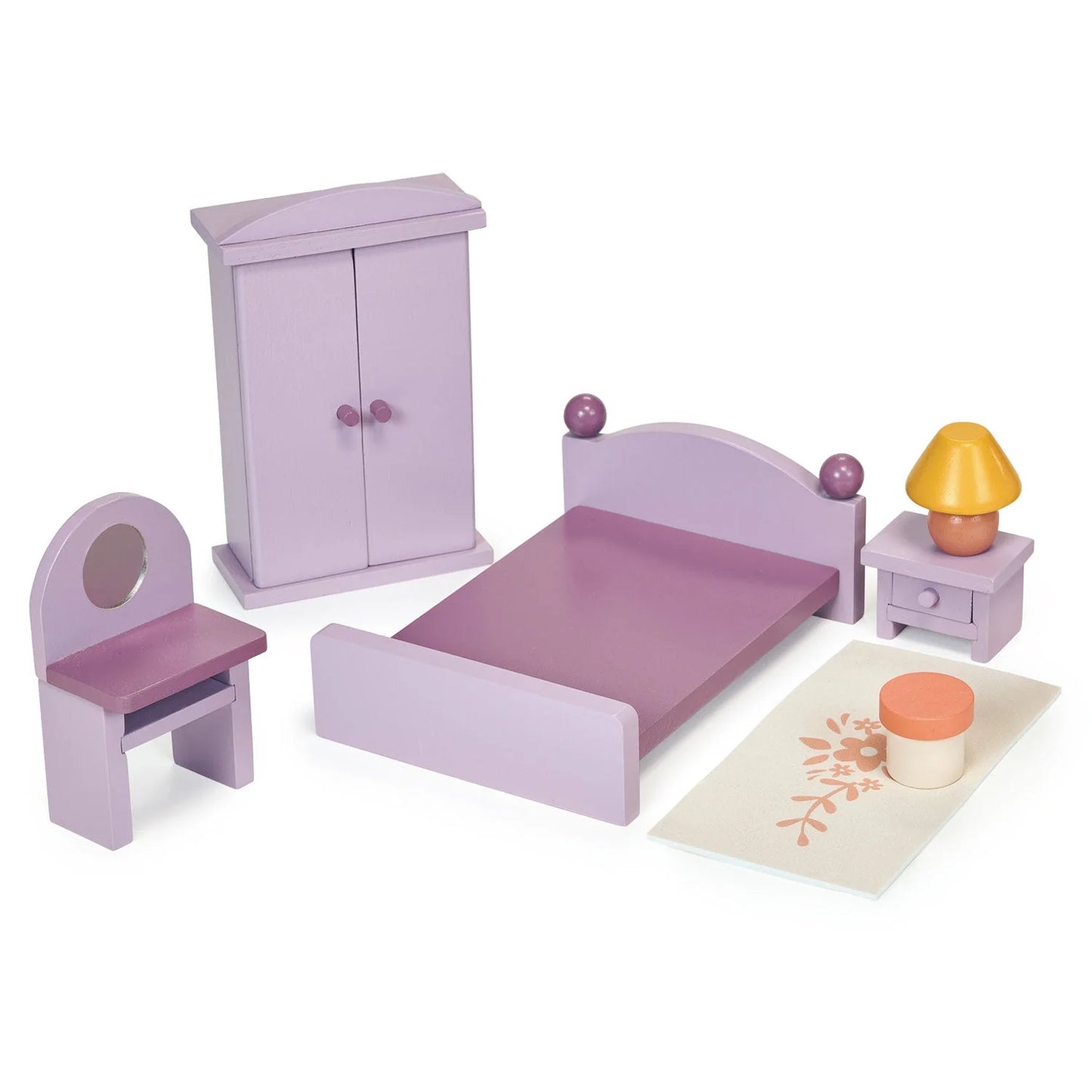 Bedroom Dollhouse Furniture Set