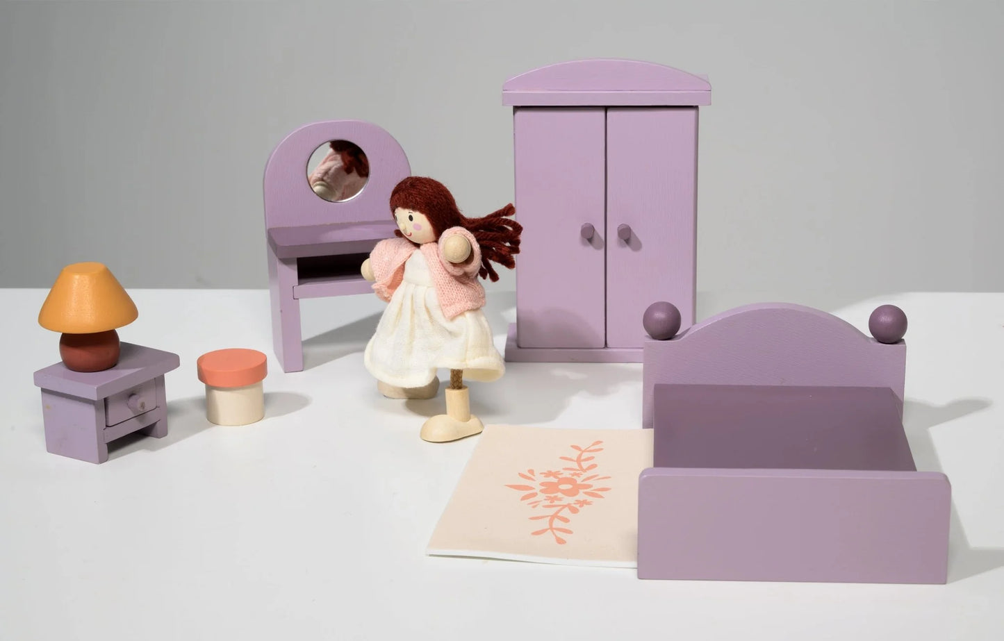 Bedroom Dollhouse Furniture Set