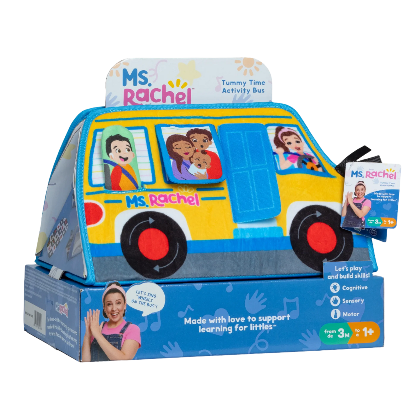 Ms. Rachel Tummy Time Activity Bus