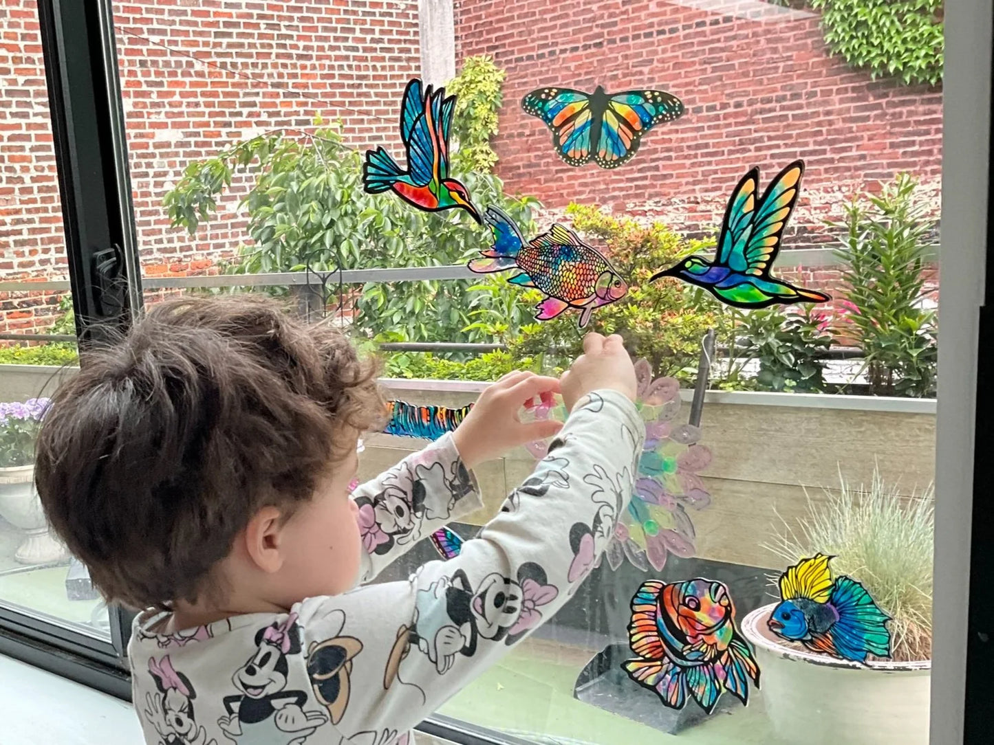 Butterfly Friends Windowscape Art Kit