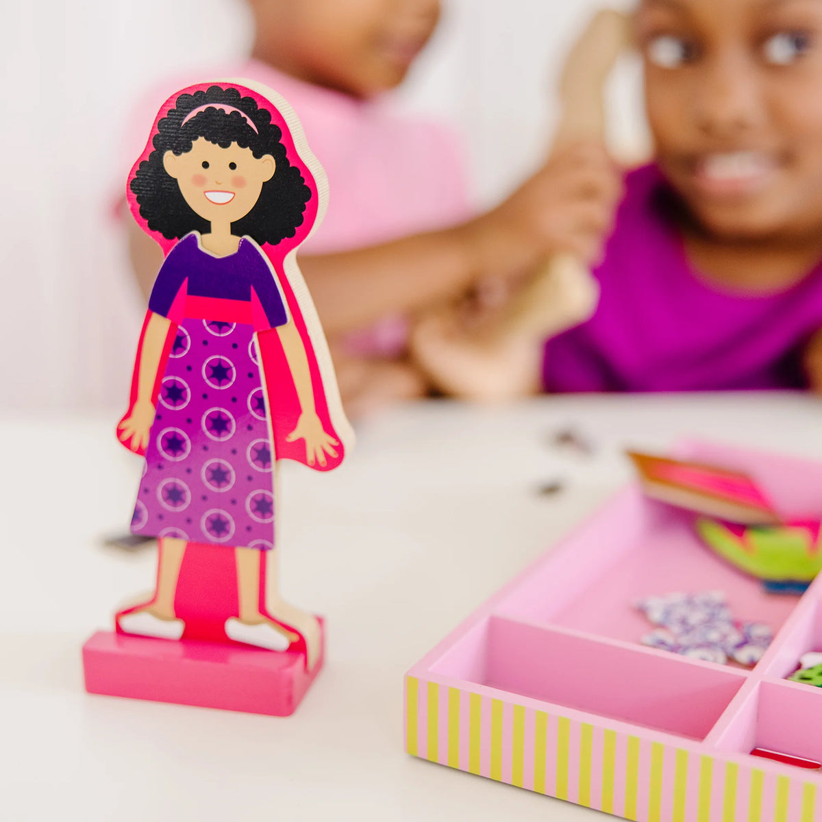 Abby and Emma Magnetic Pretend Play