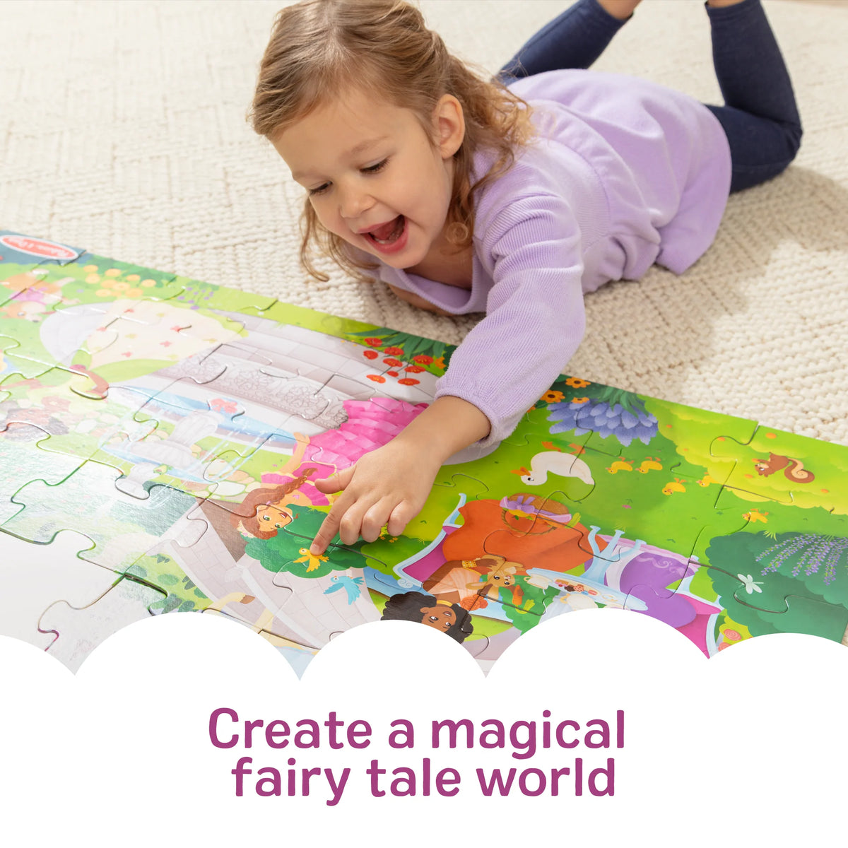 Fairy Tale Castle Floor Puzzle