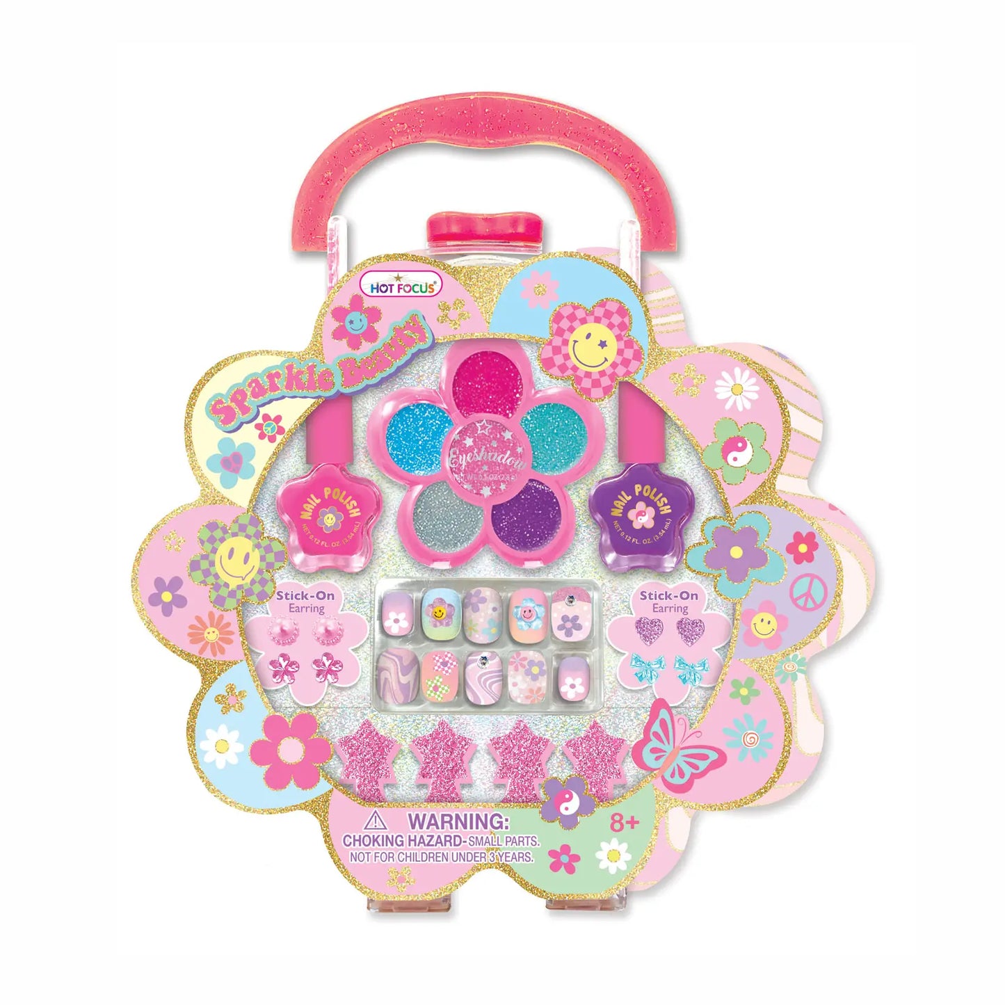 Groovy Flower Sparkle Beauty Set