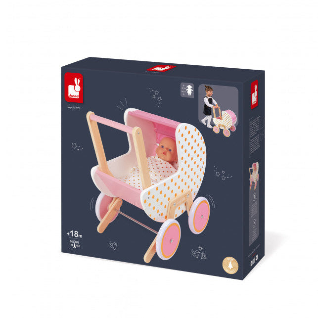 Candy Chic Doll Pram