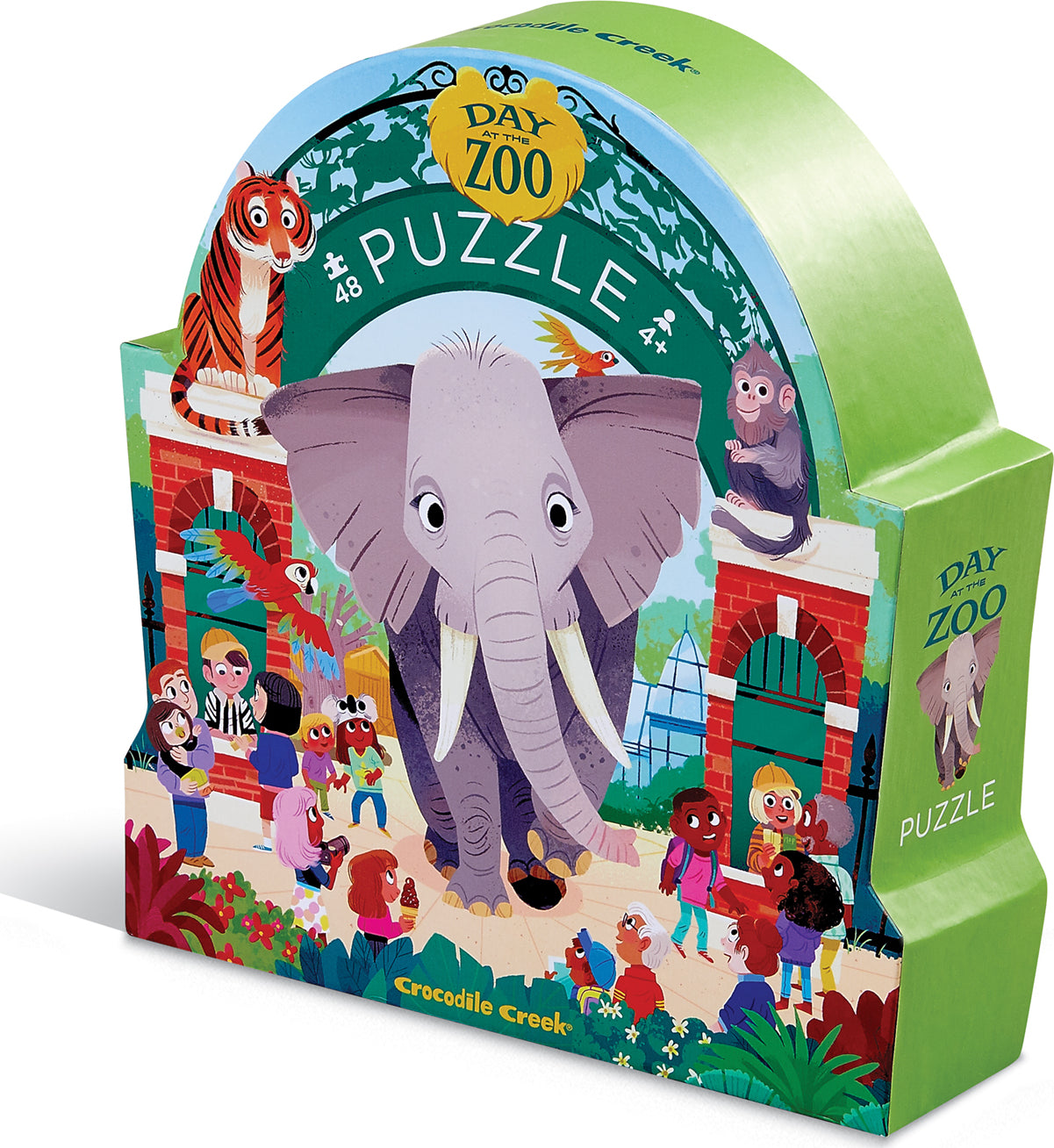 48-pc Puzzle - Day at the Zoo