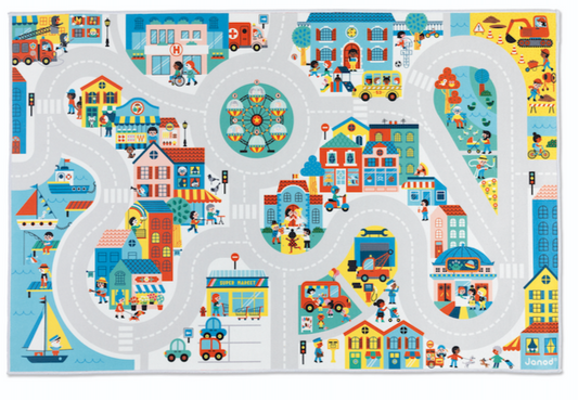 Crossroads City Playmat