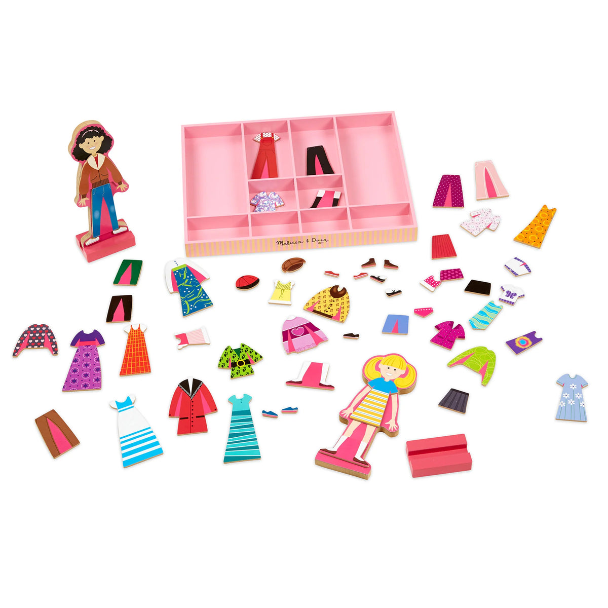 Abby and Emma Magnetic Pretend Play
