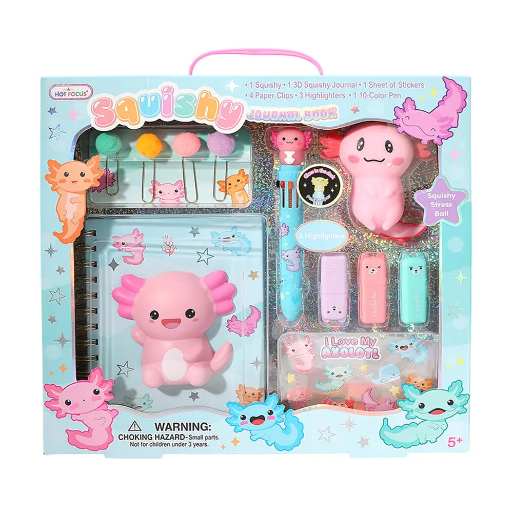 Critters Squishy Journal Set