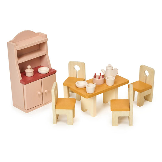 Dining Room Dollhouse Furniture Set