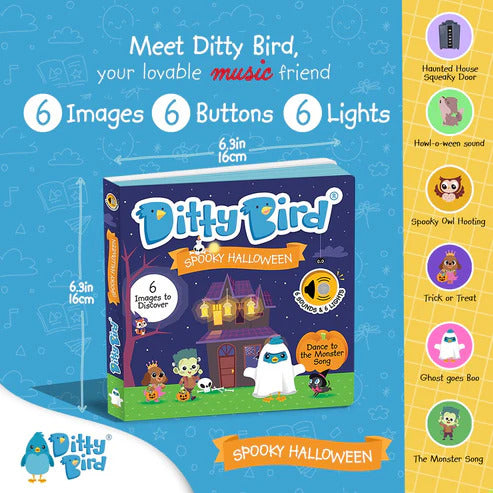 Spooky Halloween Ditty Bird