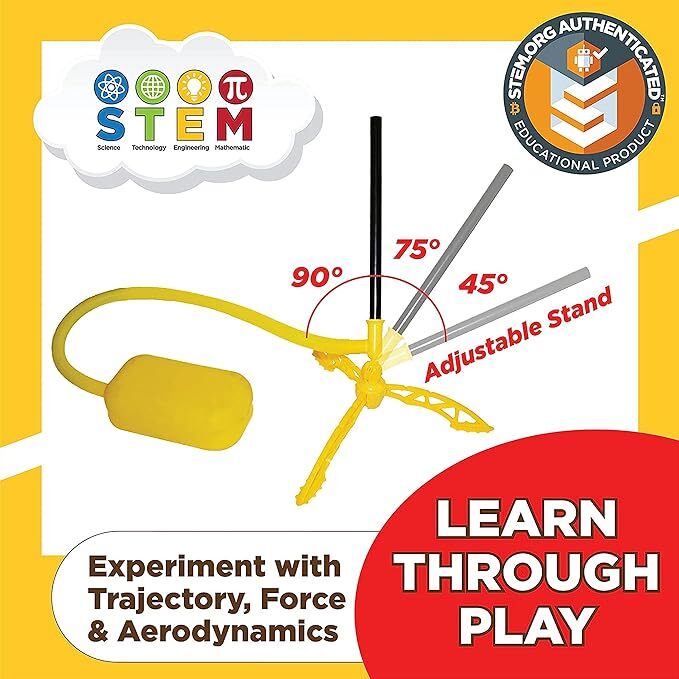 Stomp Rocket® Jr. Rockets with 8 rockets