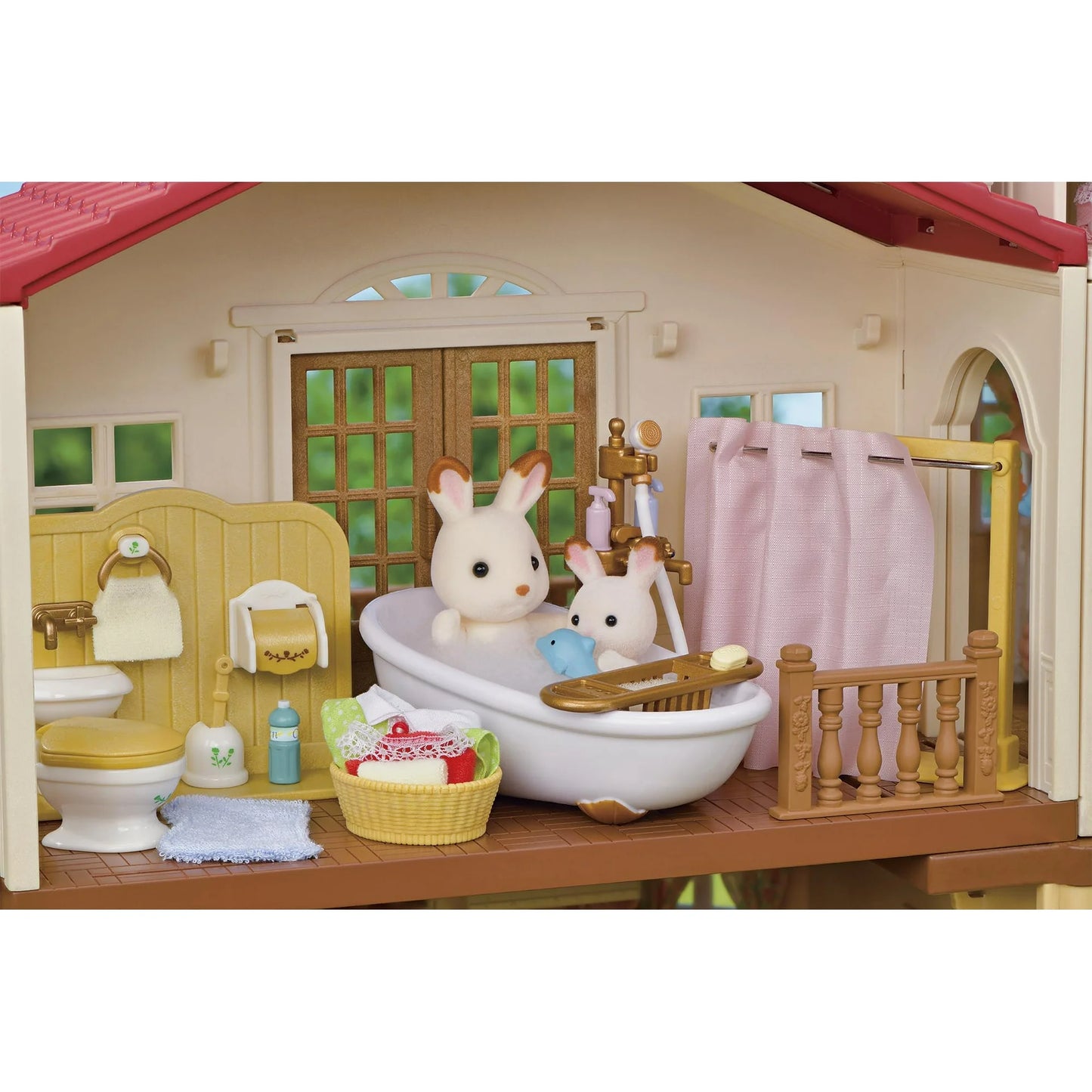 Calico Critters Red Roof Country Home Gift Set