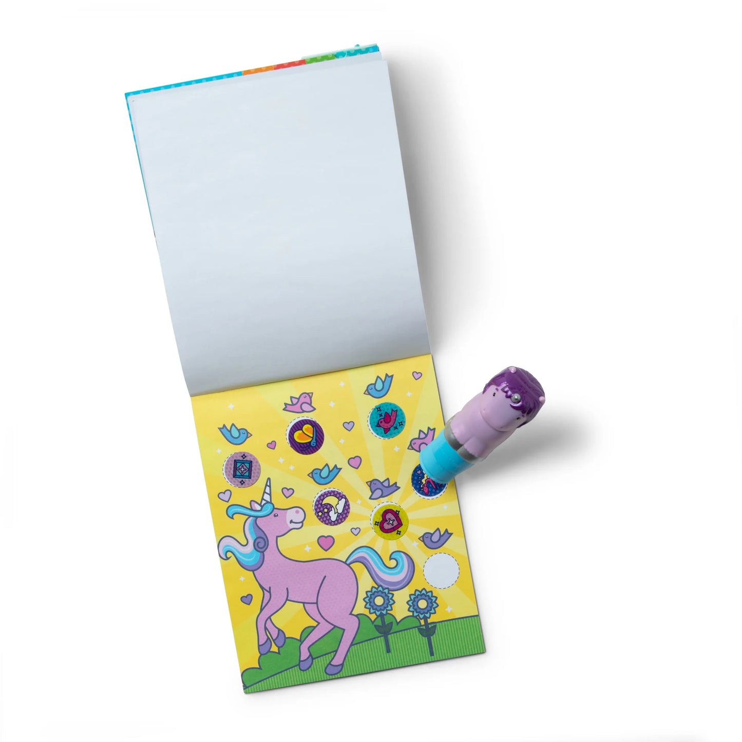 Sticker Wow Purple Unicorn Activity Pad & Sticker Stamper