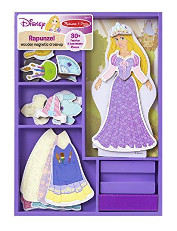 Rapunzel Wooden Magnetic Dress-Up