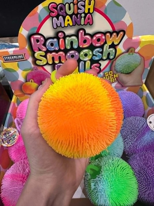 Rainbow Smoosh Squishy
